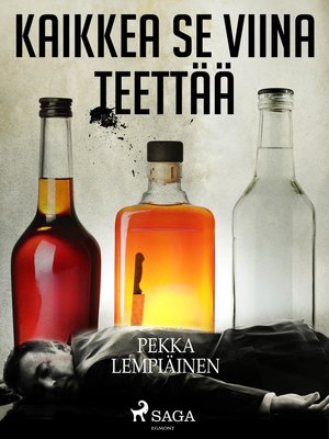 cover image of Kaikkea se viina teettää